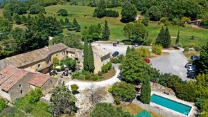 Golf de La Dr&ocirc;me Provencale vue du parcours de golf