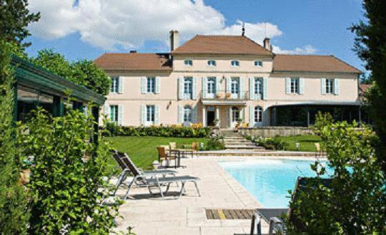 Swimming pool at Chateau Du Mont Joly or located nearby