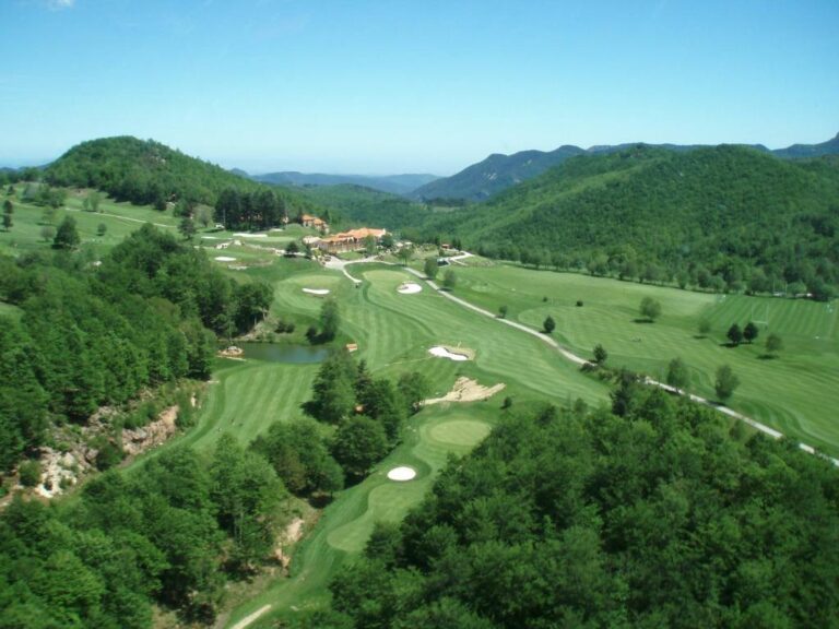 Panoramic view of Le Domaine de Falgos Golf & Spa