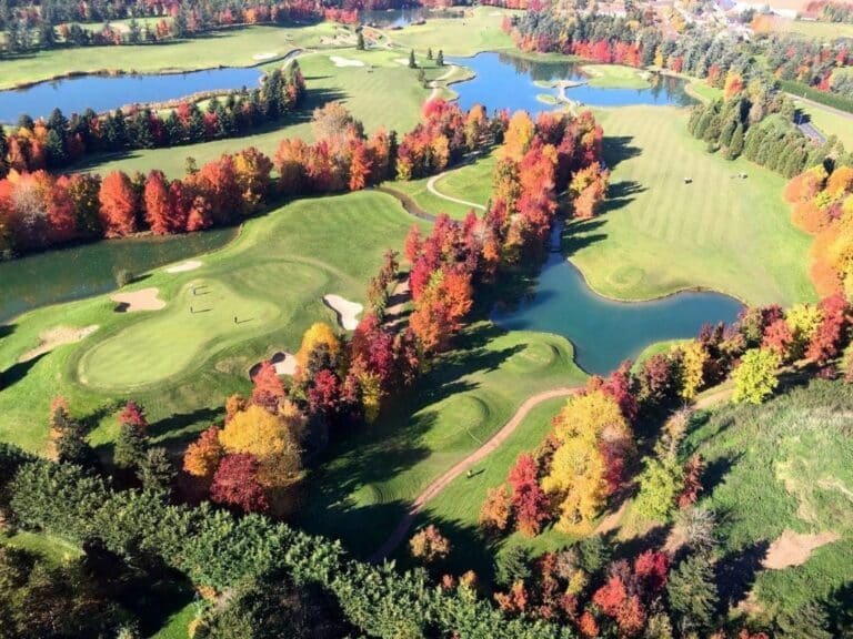 Die besten Hotels zum Golfspielen im Centre-Val de Loire. Luftbild-Golfhotel
