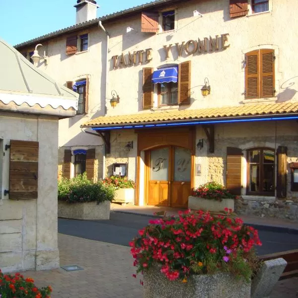 Logis Hotel Tante Yvonne y su restaurante semi-gourmet – Lyon Nord