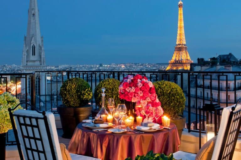 Top 10 hôtels Paris - week-end romantique , amoureux