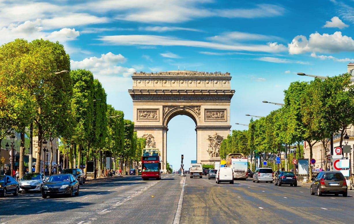 Champs-Élysées meilleurs Hotels arc de triomphe Paris