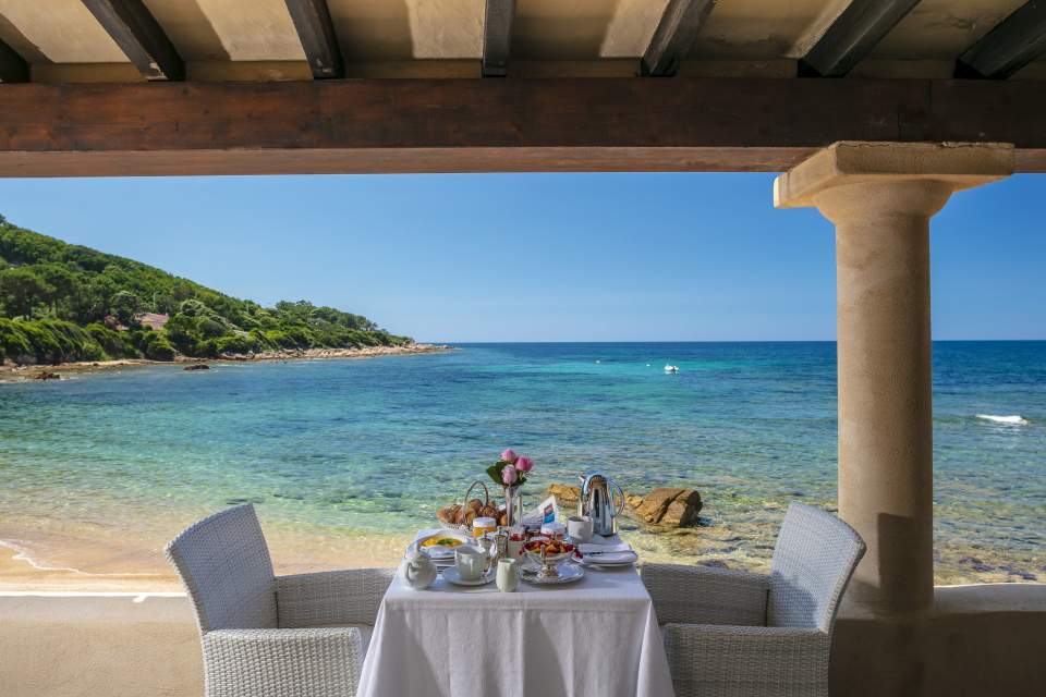 Top 10 hotels with private beach in Corsica