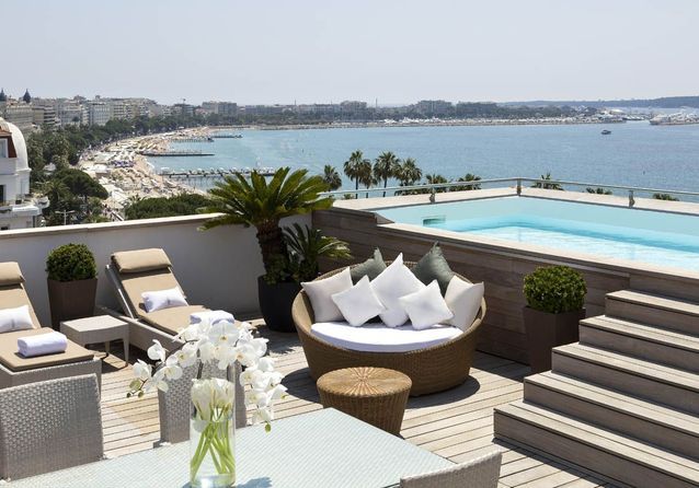 Hôtels avec piscine à Cannes : Majestic Vue Mer