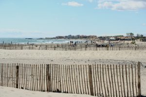 Richelieu beach beach in Agde, France