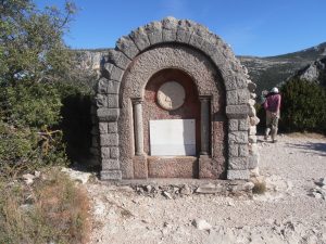 monument comm&eacute;moratif &agrave; Isidore et Albert Blanc &oelig;uvre &agrave; Rougon, France