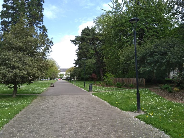 parc de Broussais parc public &agrave; Nantes, France
