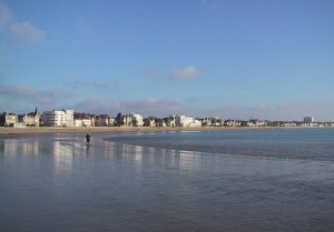 plage de la Grande-Conche situé à Royan, Charente-Maritime